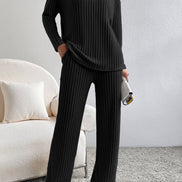 Ribbed Knit Two Piece Set