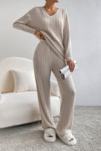 Load image into Gallery viewer, Ribbed Knit Two Piece Set
