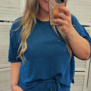 Ribbed Knit Lounge Top ONLY