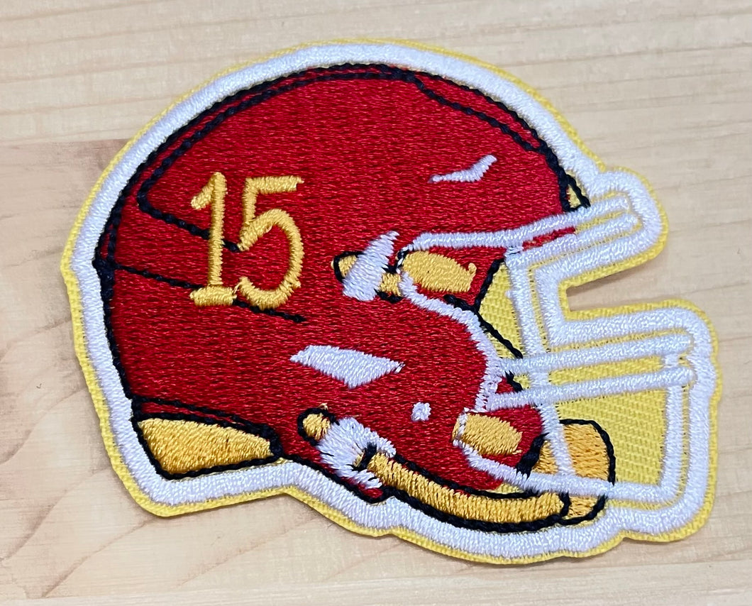 15 Helmet Iron-On Patch