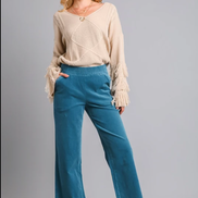 Wide Leg Corduroy Pants