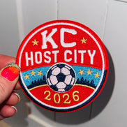 World Cup KC Host City Embroidered Patch (3 inch)