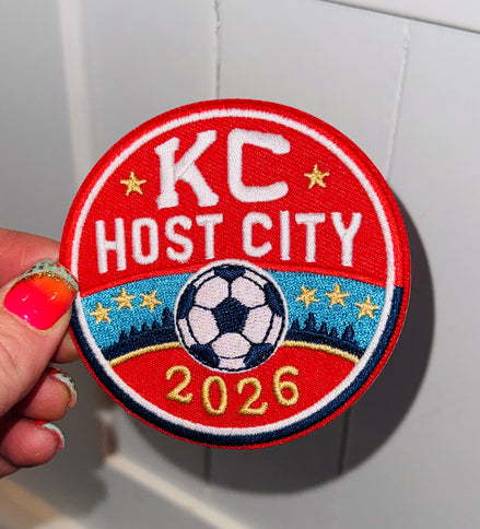 World Cup KC Host City Embroidered Patch (3 inch)