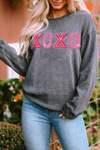 Load image into Gallery viewer, Valentine XOXO Sequin Sweatshirt

