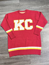 Load image into Gallery viewer, Kansas City Chiefs Sweater Dress
