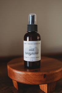 Wild Honeysuckle | Summer Room + Linen Spray | 4oz