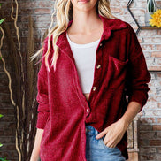 Chenille Shacket