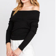 Off Shoulder Crop Top