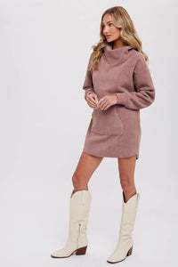 FLEECE HOODIE TUNIC