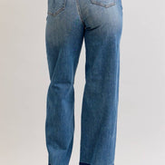 JUDY BLUE High Waisted Column Straight