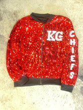 Load image into Gallery viewer, #87 Chiefs Sequins Jacket
