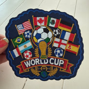 World Cup Flags Embroidered Patch (4 inch)