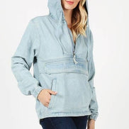 Denim Pullover Jacket (Light)