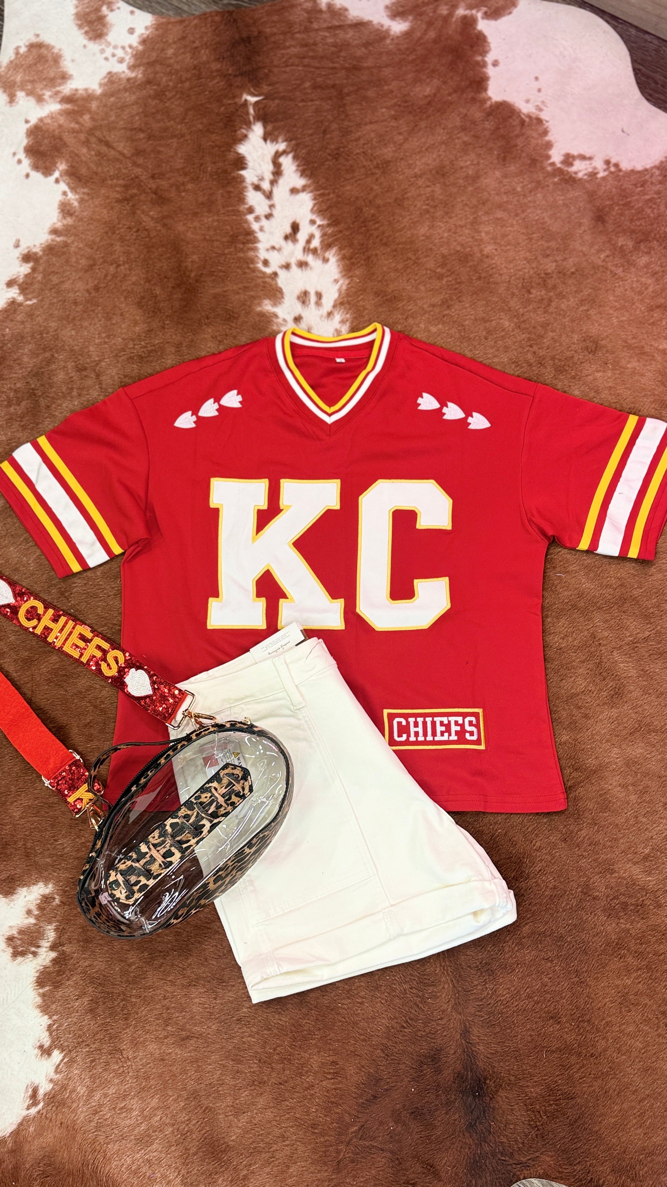 Jersey Tee KC Red