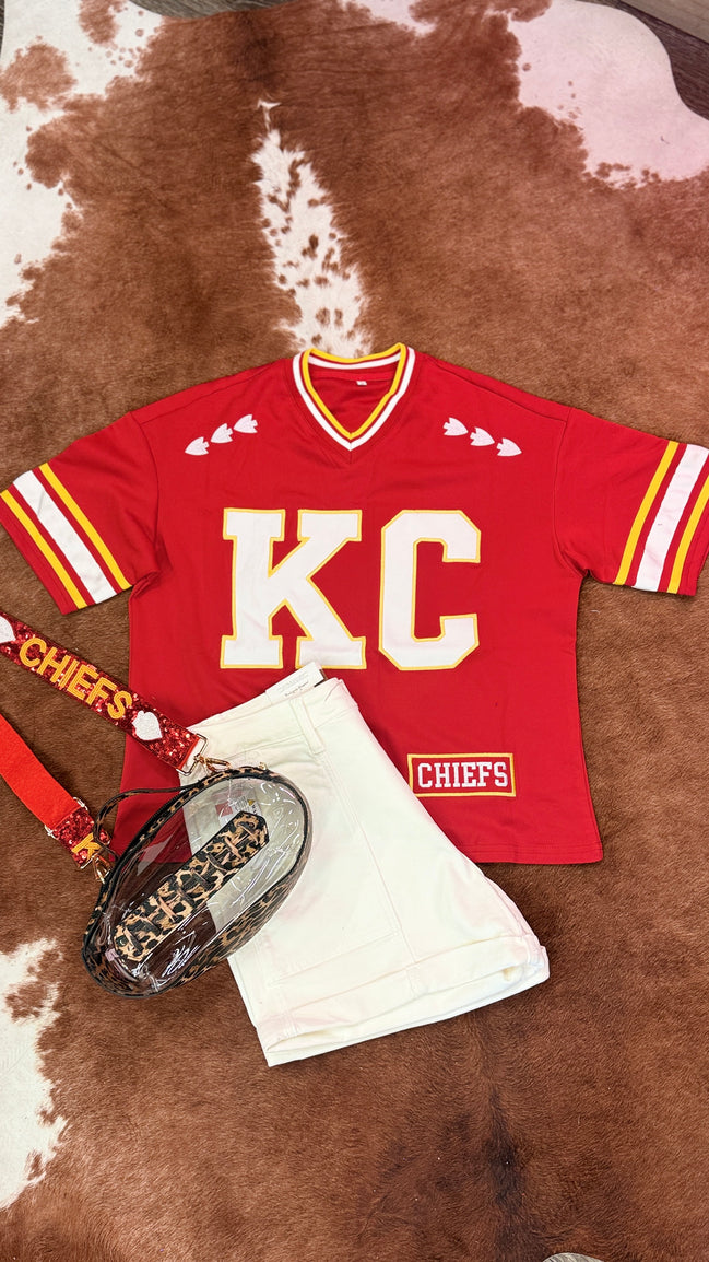Jersey Tee KC Red