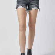 Trixie  Black Risen Denim Shorts