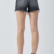 Trixie  Black Risen Denim Shorts