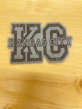 Load image into Gallery viewer, KC Leatherette Iron-On Patch
