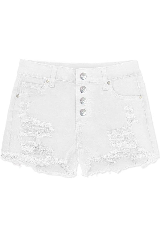 KIDS Button Fly Denim Shorts