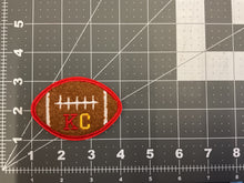Load image into Gallery viewer, KC Football Chenille Patch
