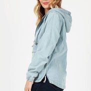 Denim Pullover Jacket (Light)