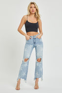ViVi High Rise Star Design Risen Denim Jeans