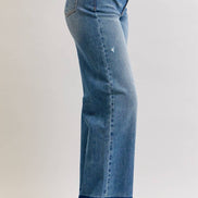 JUDY BLUE High Waisted Column Straight
