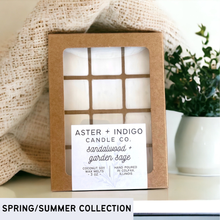 Load image into Gallery viewer, Sandalwood + Garden Sage | Summer Wax Melt
