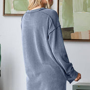 Ribbed Long Seeve Top