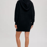 Chunky Waffle Hooded Tunic