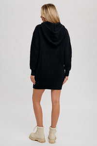 Chunky Waffle Hooded Tunic