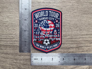 World Cup USA and Kansas City Embroidered Patch (3 inch)
