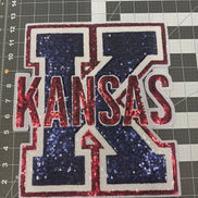 Kansas Sequin X-Large Patch