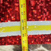 #10 Pacheco Chiefs Sequin Jersey Shirt Dress