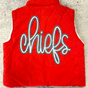 Chiefs Sherpa Lined Corduroy Vest