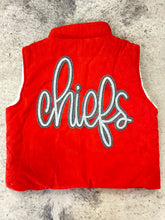 Load image into Gallery viewer, Chiefs Sherpa Lined Corduroy Vest
