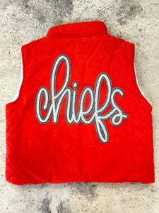 Chiefs Sherpa Lined Corduroy Vest