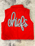 Chiefs Sherpa Lined Corduroy Vest