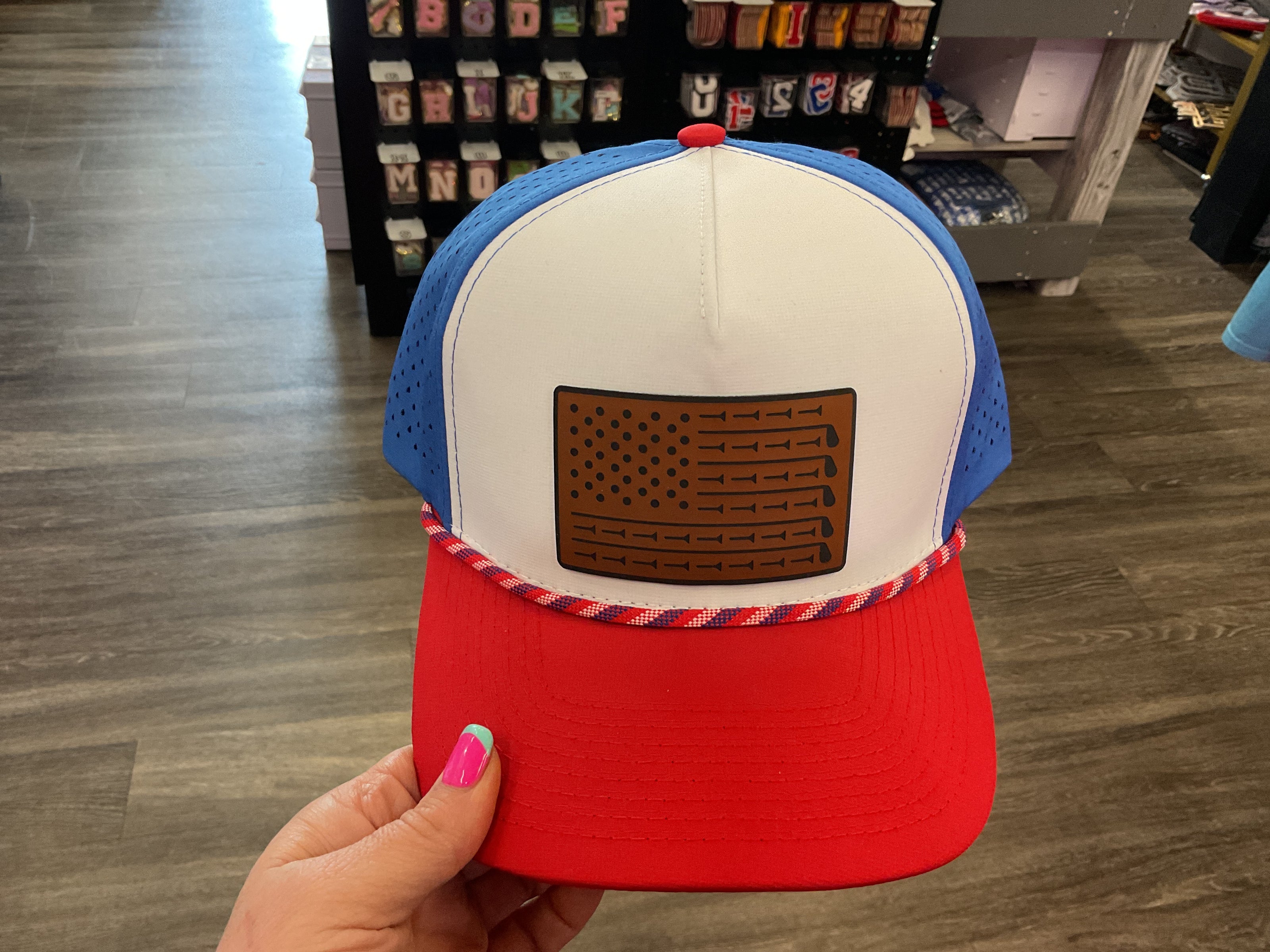 Hat Performance- Golf Flag (Cobalt)