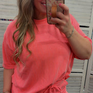 Ribbed Knit Lounge Top ONLY