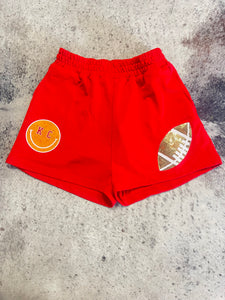 Sequin Football Shorts