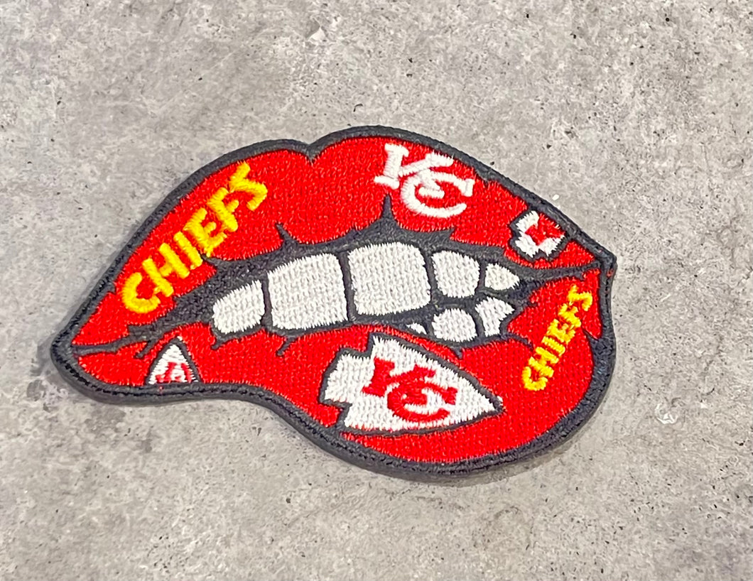 Chiefs Lips Patch