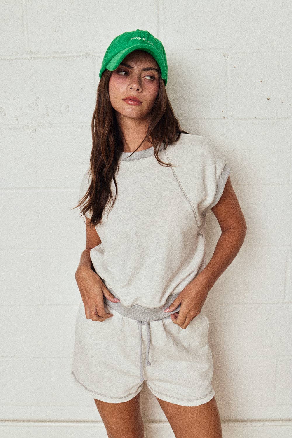 Scuba Sleeveless Lounge TOP ONLY (shorts sold separately)