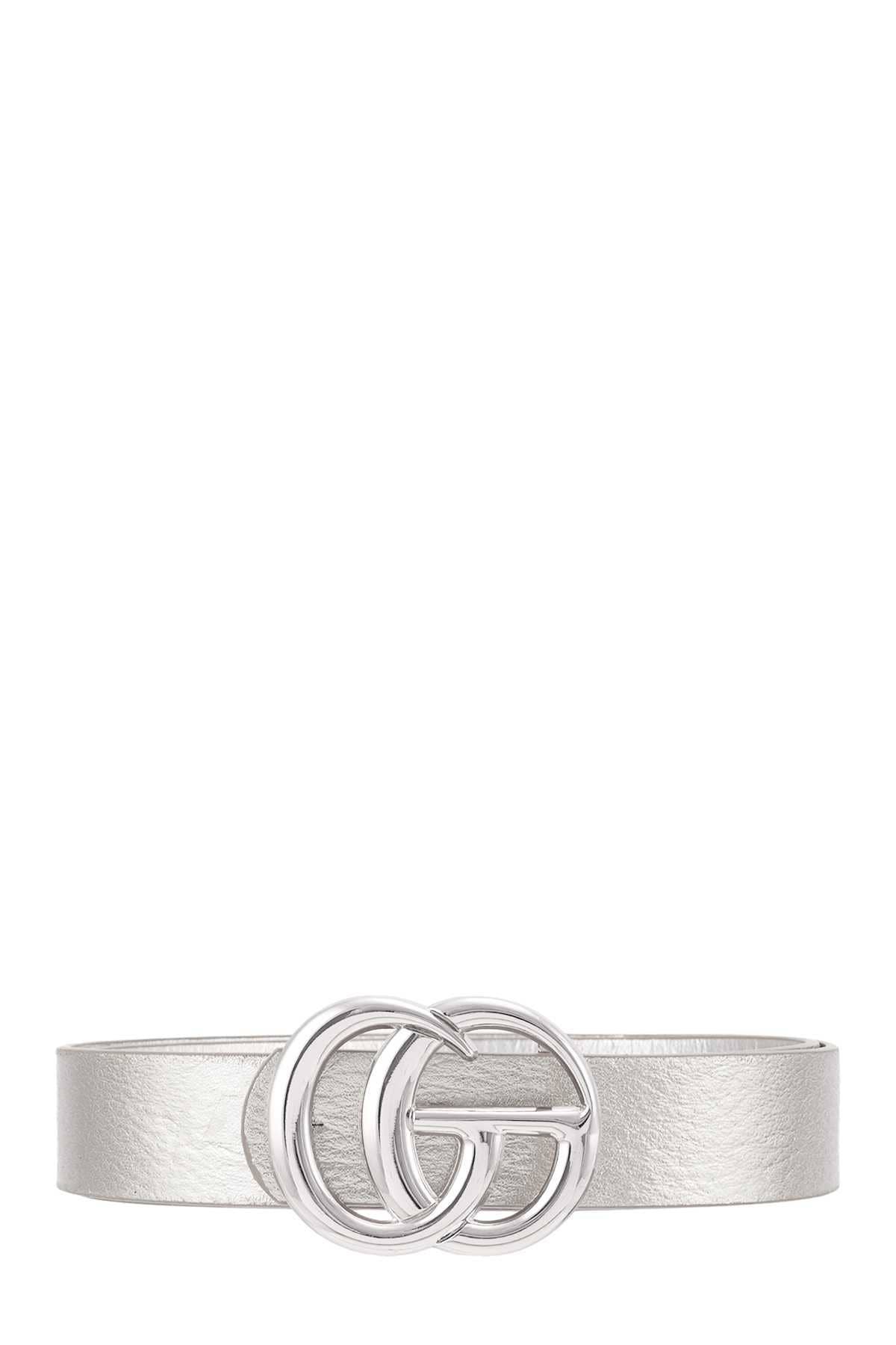 CLASSIC FAUX LEATHER BELT WITH GO BUCKLE IW3342FW