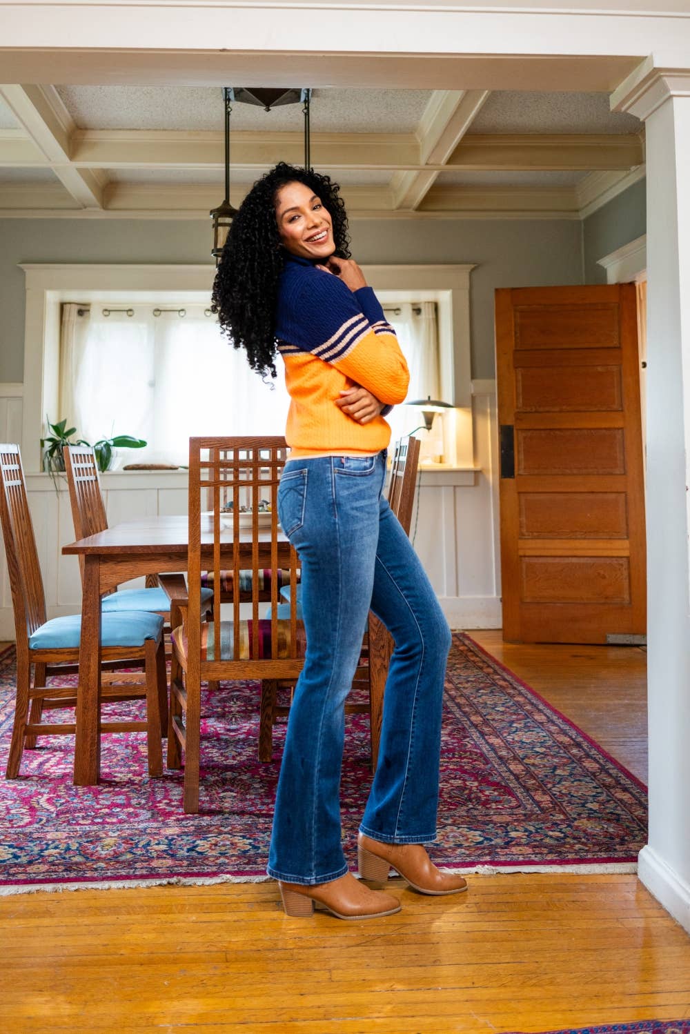 JUDY BLUE Mid Rise Thermal Bootcut
