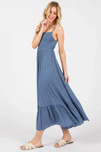Load image into Gallery viewer, Smocked Ruffled Maxi Dress - ND40923
