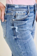 Load image into Gallery viewer, JUDY BLUE High Waisted w/ Destroy Crop Wide Leg
