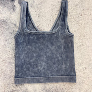 Reversible Neckline Cropped Tank
