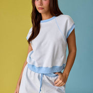 Scuba Sleeveless Lounge TOP ONLY (shorts sold separately)