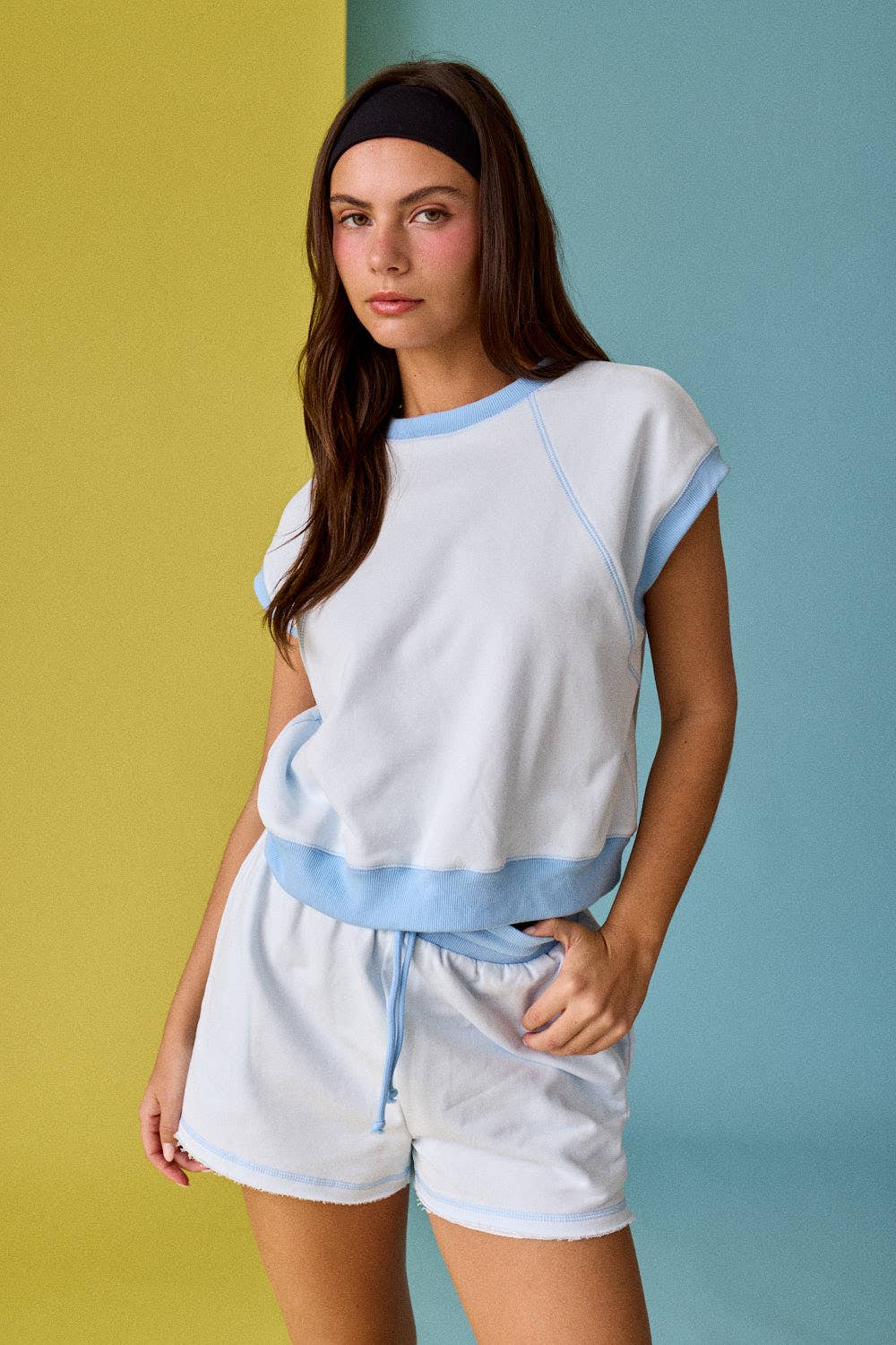 Scuba Sleeveless Lounge TOP ONLY (shorts sold separately)